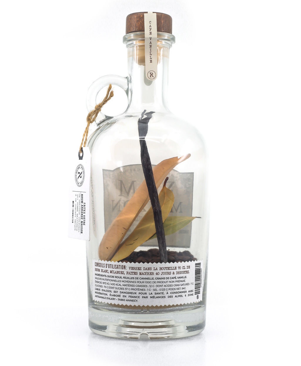 Kit rhum épicé, vanille Kit rhum, (alcool non compris) - Rum It