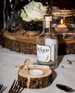 Cadeau personnalisé pour mariage : Genepi des Mariés
