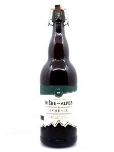 Bière artisanale Bière des Alpes Boréale, blonde d’altitude brassée avec de l’épicéa