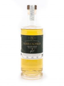 Liqueur de génépi bio des alpes Herba Nobilis – bouteille premium