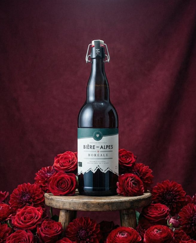 Bière artisanale Bière des Alpes Boréale – bouteille premium
