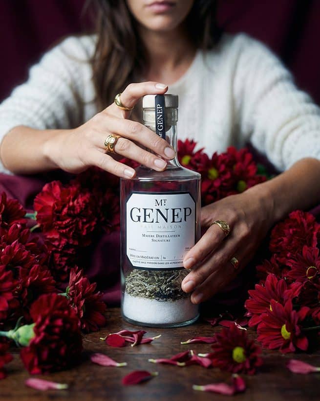 Kit de génépi artisanal Mont Genep – bouteille premium pour liqueur maison
