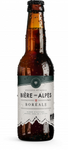 Bière artisanale Bière des Alpes Boréale, blonde d’altitude brassée avec de l’épicéa