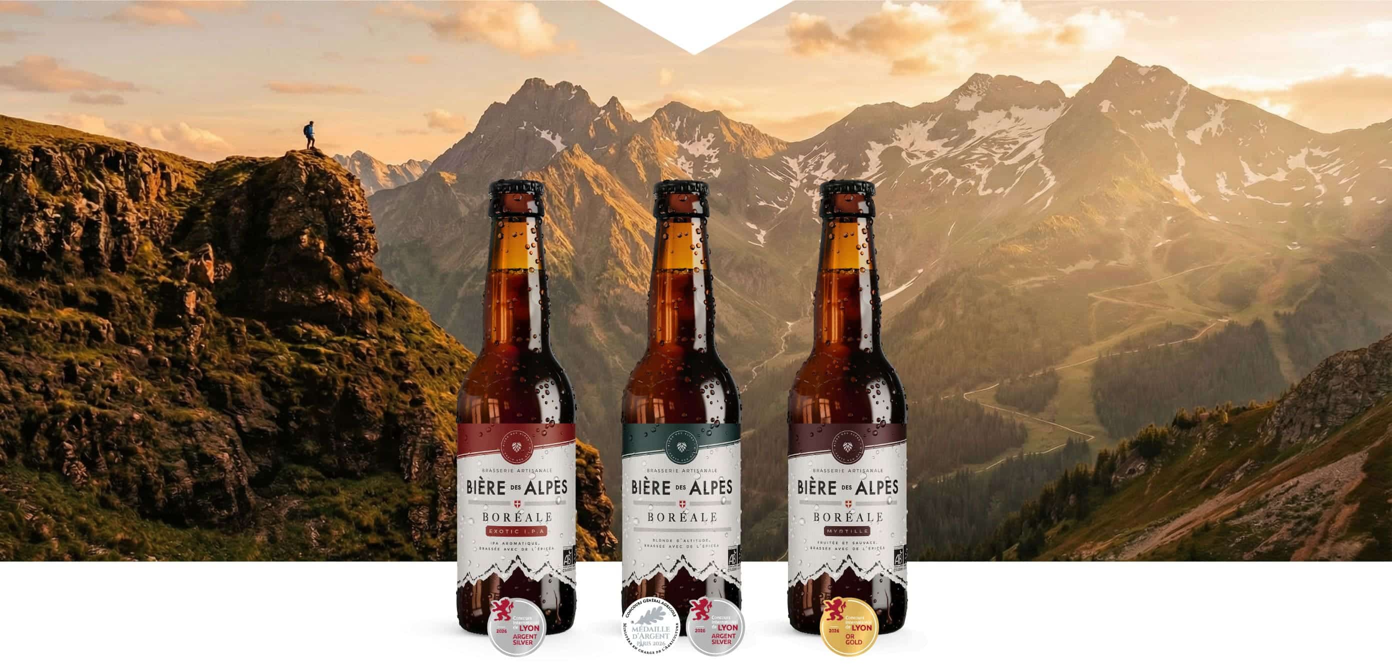 Bière des Alpes - La bière de Mélanges des Alpes à Annecy